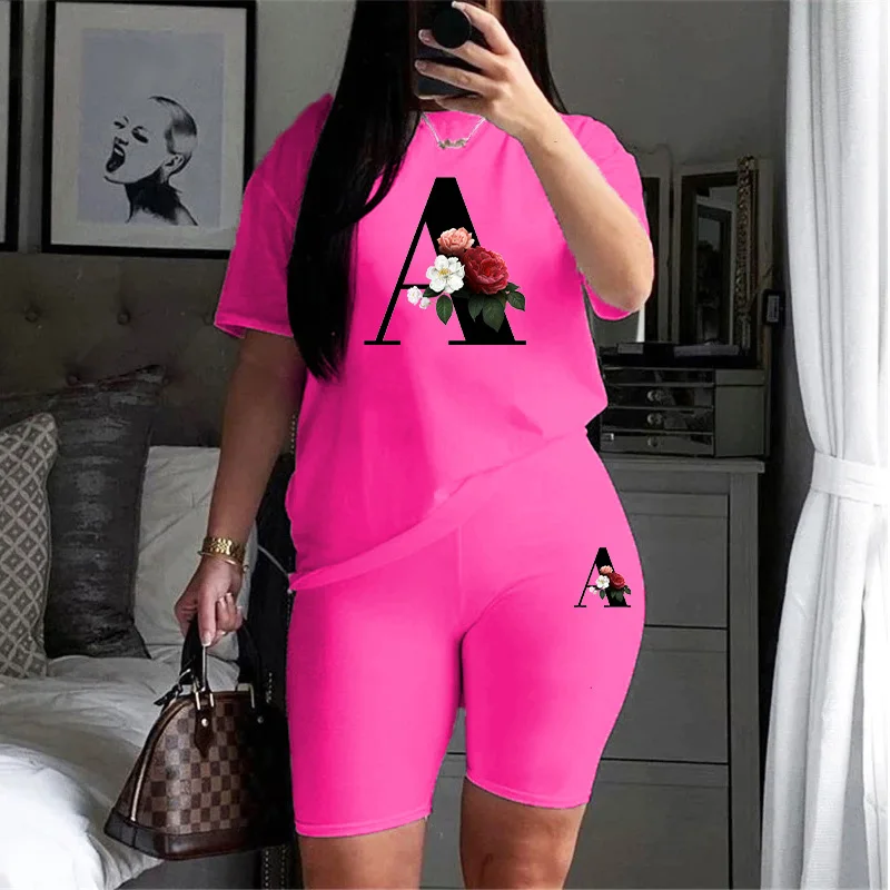 Tie Dye Two Piece - A-Z Printing Womens Short Tracksuit Daily