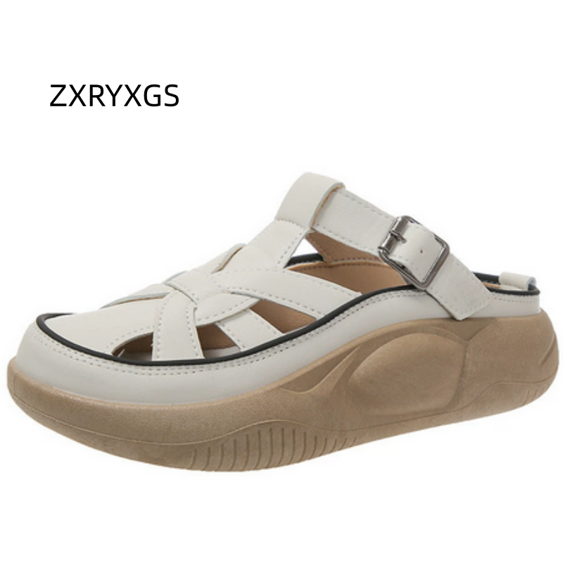 Women'S Fashion Trends Summer 2025 - ZXRYXGS 2025 New Round Toe Superior