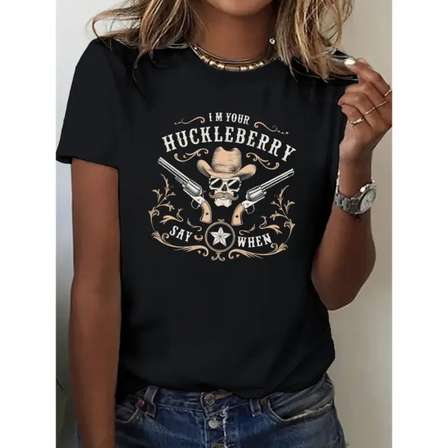 Women'S Fashion Wild West - 【New Arrival】Women I'm Your Huckleberry Say