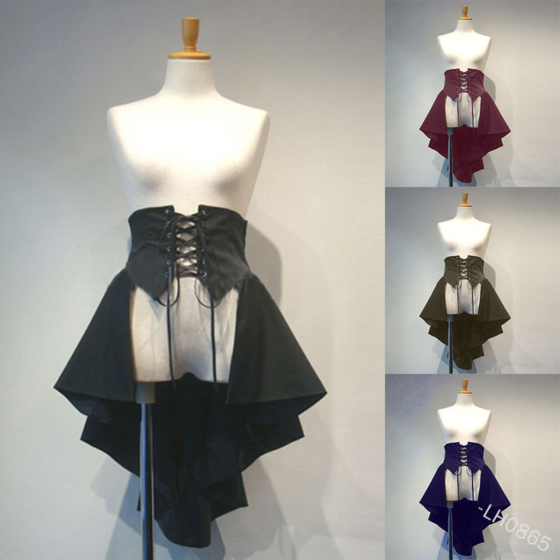 Corset Top Boned - Victorian Burlesque Mermaid Skirt Gothic Clothes