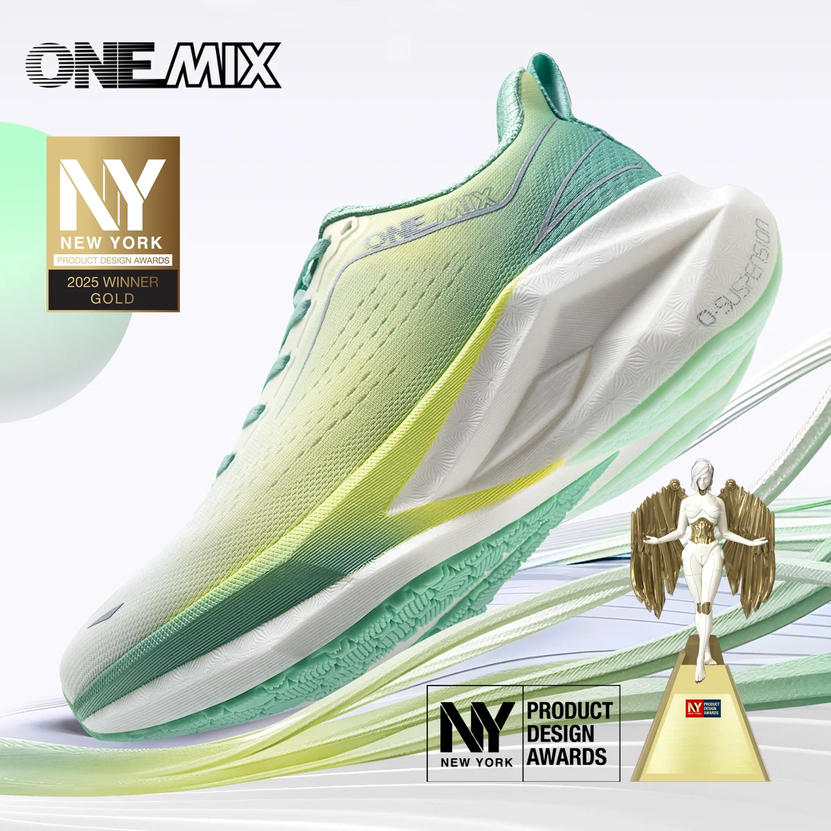 New Balance Fashion Women - ONEMIX 2026 New Shock-absorbing Running Shoes