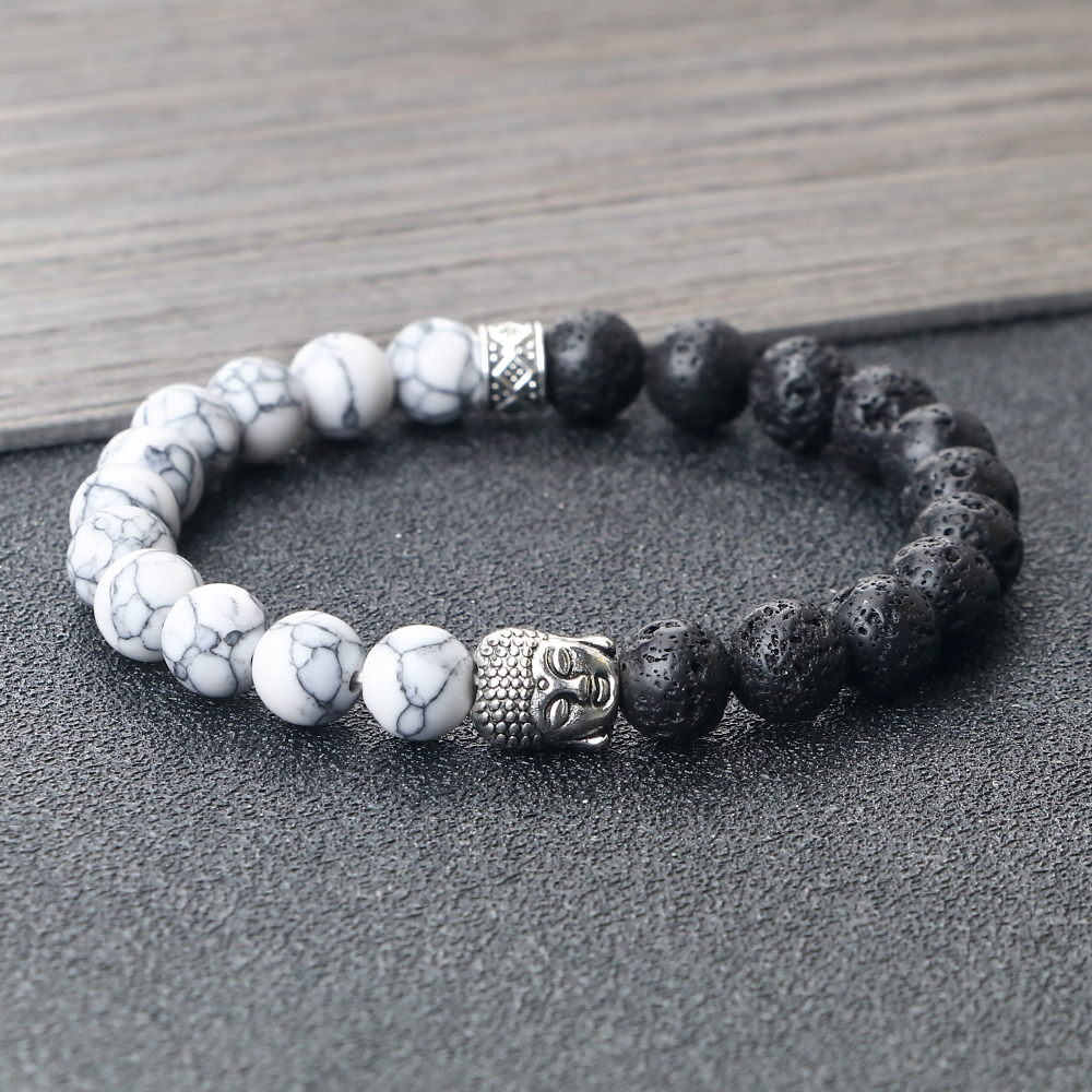New Balance Fashion Women - New Budda 8mm Natural Stone Elastic