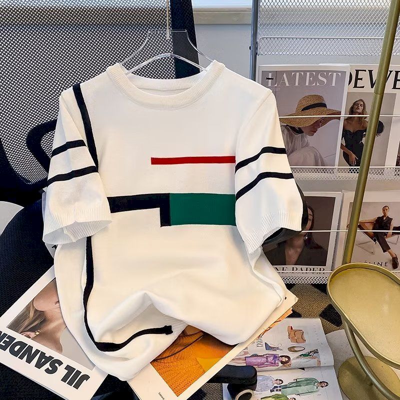 Oversized T-shirt Women Ice Si - Women'S Fashion Trends Summer 2025 ulasan dan harga