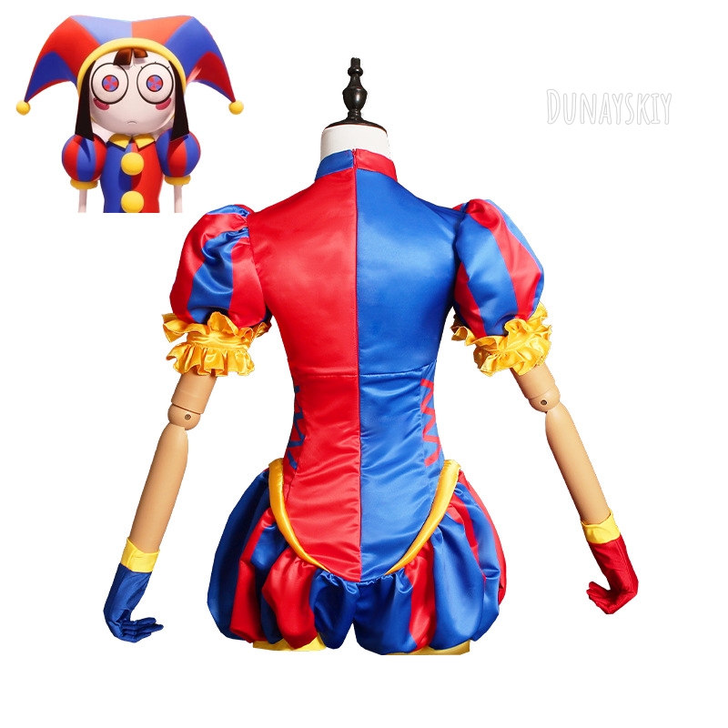 Pomni Badge Red Blue Split Jes - Women Fashion Reddit ulasan dan harga