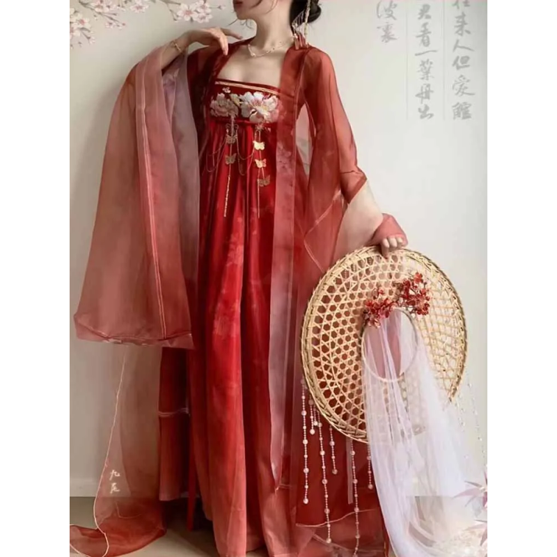 Oversized  Hanfu Dress Women L - Women Fashion Reddit ulasan dan harga