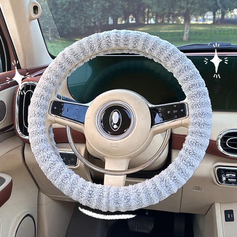 38CM Winter Car Steering Wheel - Women Fashion Hub ulasan dan harga