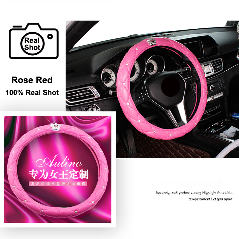 HuiER Steering Wheel Cover  Cr - Women Fashion Hub ulasan dan harga