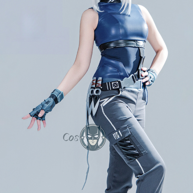 Game Valorant  Jett Cosplay Co - Knitted Vest Women ulasan dan harga