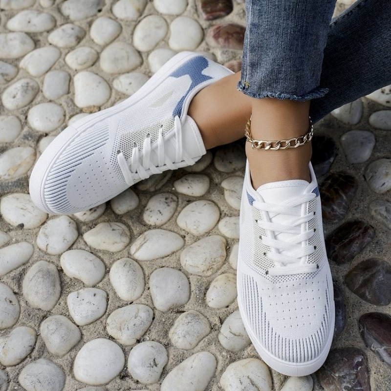 Women Casual Sneakers Woven Lo - Women'S Fashion Tennis Shoes ulasan dan harga