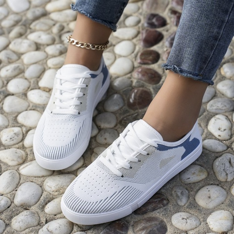 Women Casual Sneakers Woven Lo - Women'S Fashion Tennis Shoes ulasan dan harga