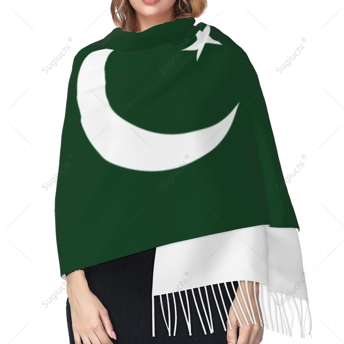Pakistan Flag Scarf Pashmina W - Women Fashion Pakistan ulasan dan harga