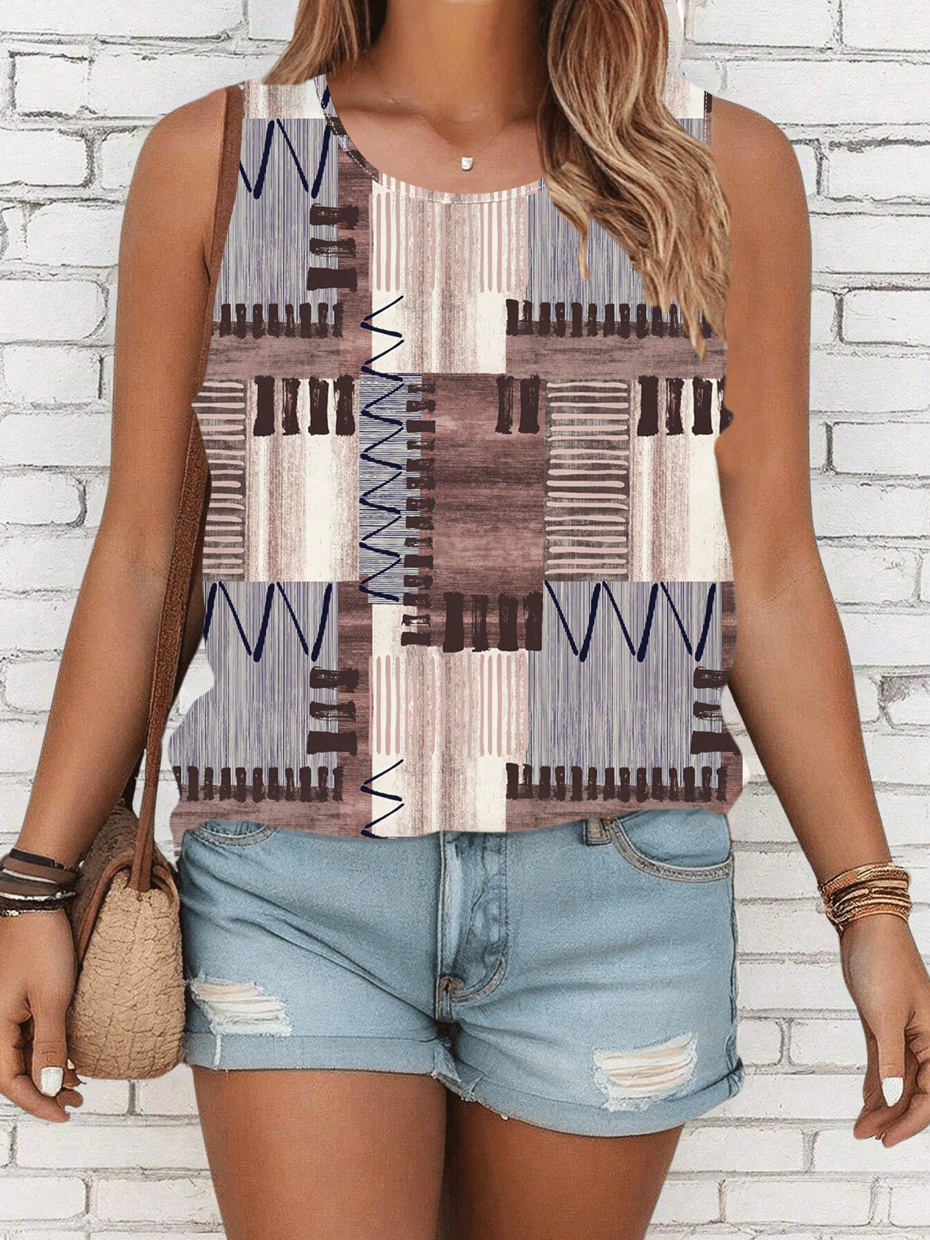 Large size fashion new hand dr - Women Fashion Vest ulasan dan harga