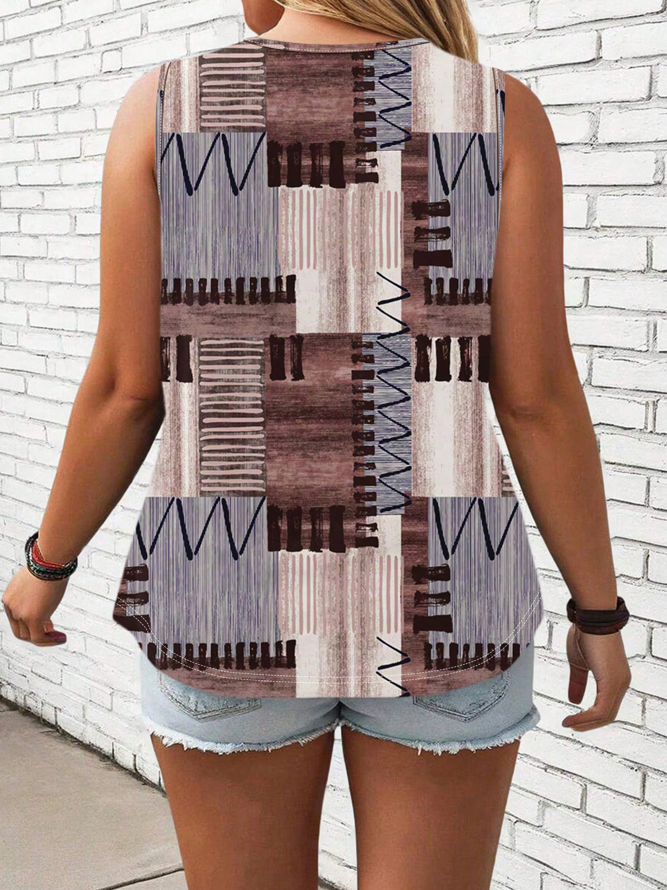 Large size fashion new hand dr - Women Fashion Vest ulasan dan harga