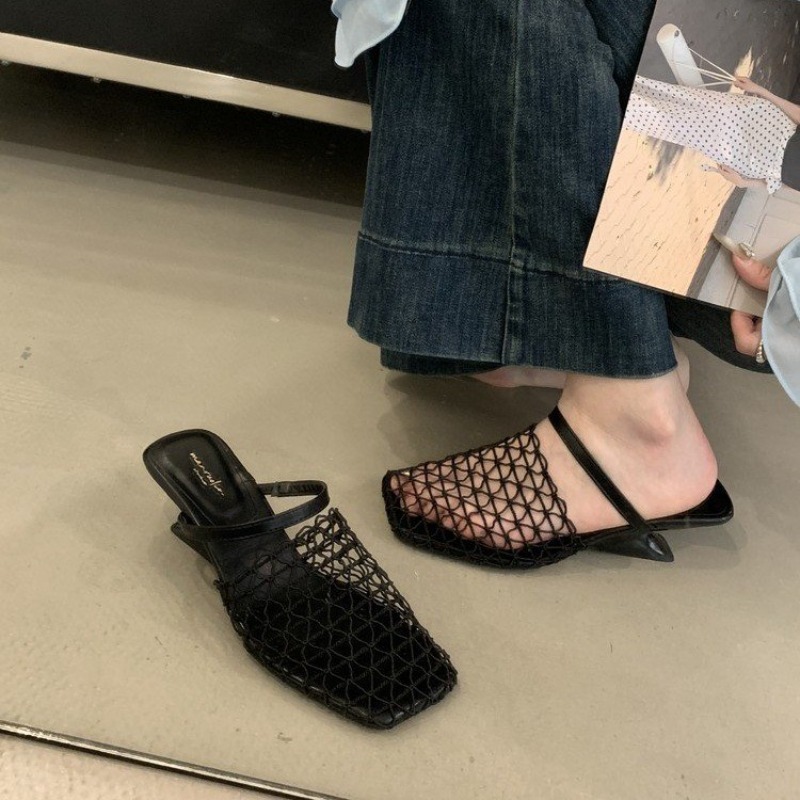 Weave Mesh Women High Heels Sa - Women'S Fashion Trends Summer 2025 ulasan dan harga