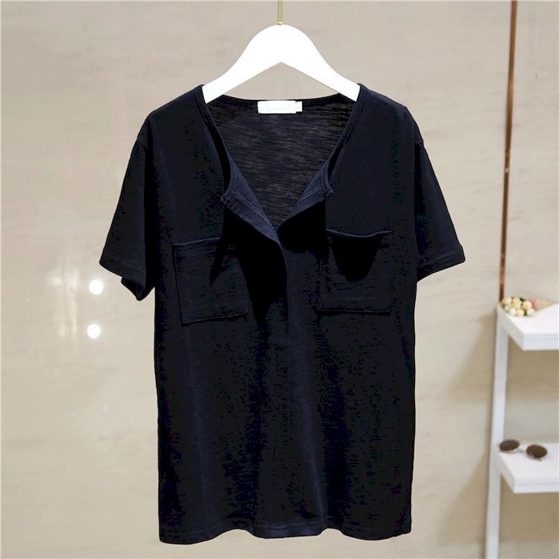 Summer Trend Slub Cotton T Shi - Women'S Fashion Trends Summer 2025 ulasan dan harga