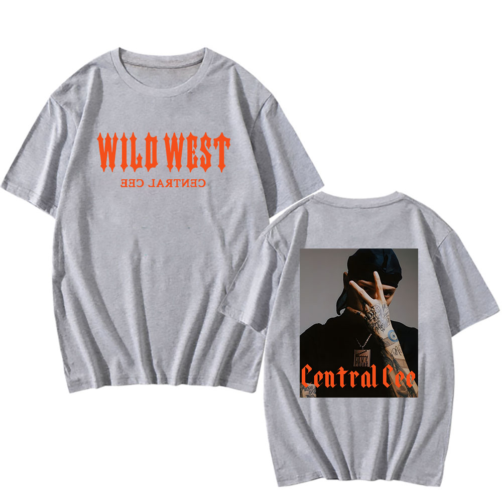 CENTRAL CEE Wild West Album T- - Women'S Fashion Wild West ulasan dan harga