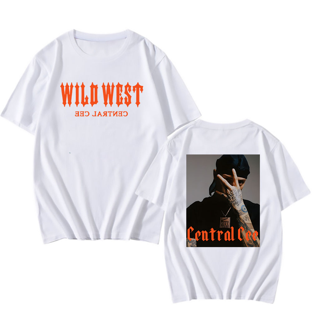 CENTRAL CEE Wild West Album T- - Women'S Fashion Wild West ulasan dan harga