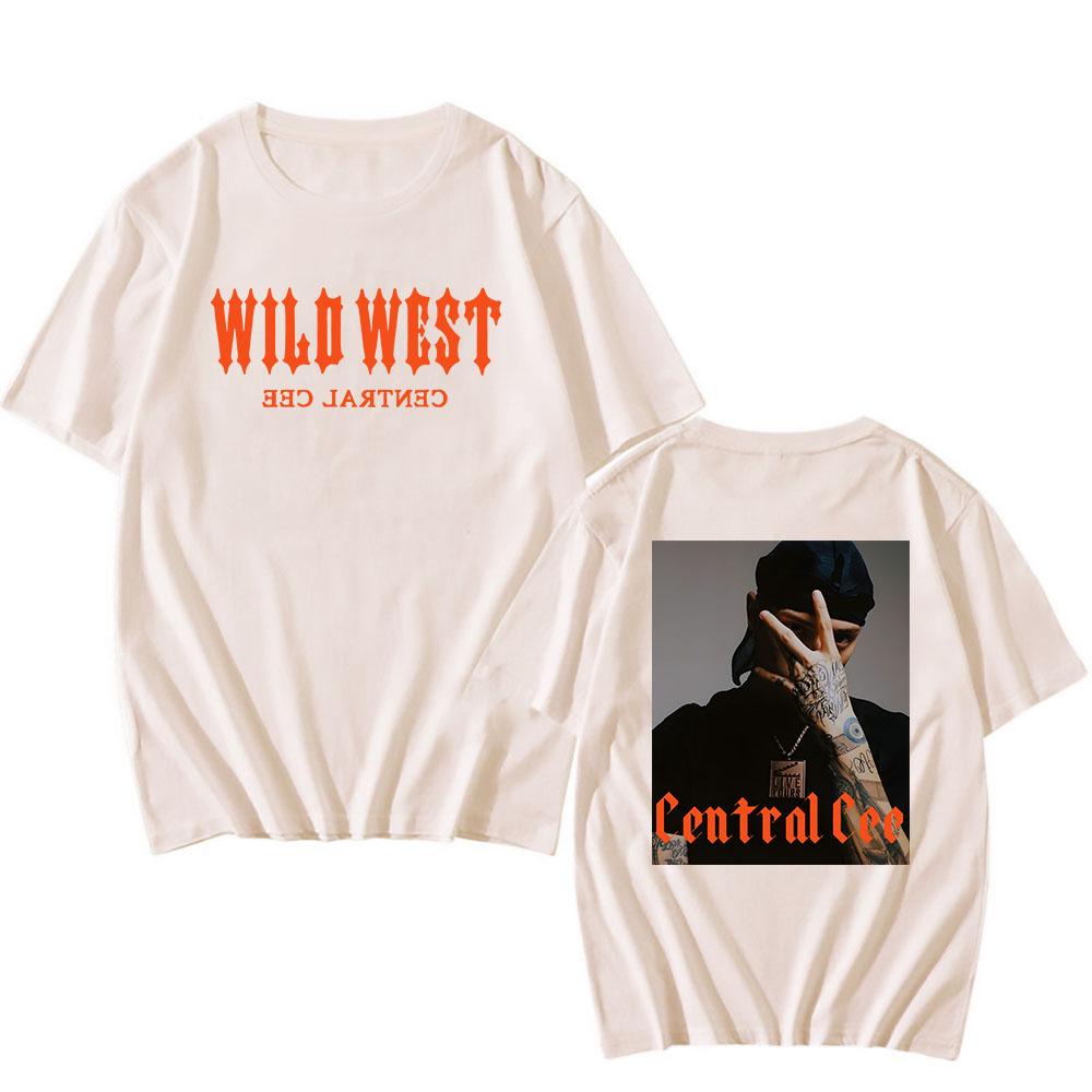 CENTRAL CEE Wild West Album T- - Women'S Fashion Wild West ulasan dan harga
