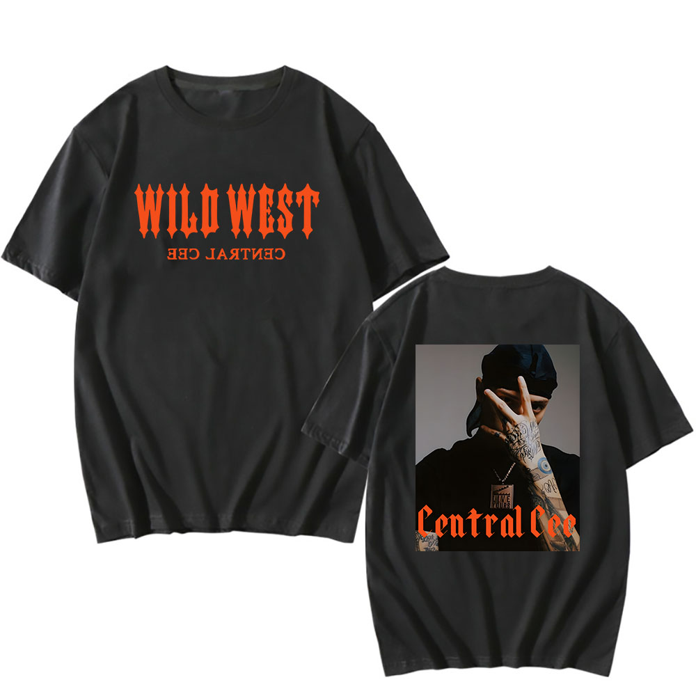 CENTRAL CEE Wild West Album T- - Women'S Fashion Wild West ulasan dan harga