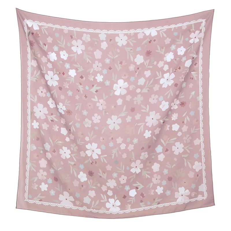 Malaysia Floral Printed 110 Sq - Women Fashion Malaysia ulasan dan harga