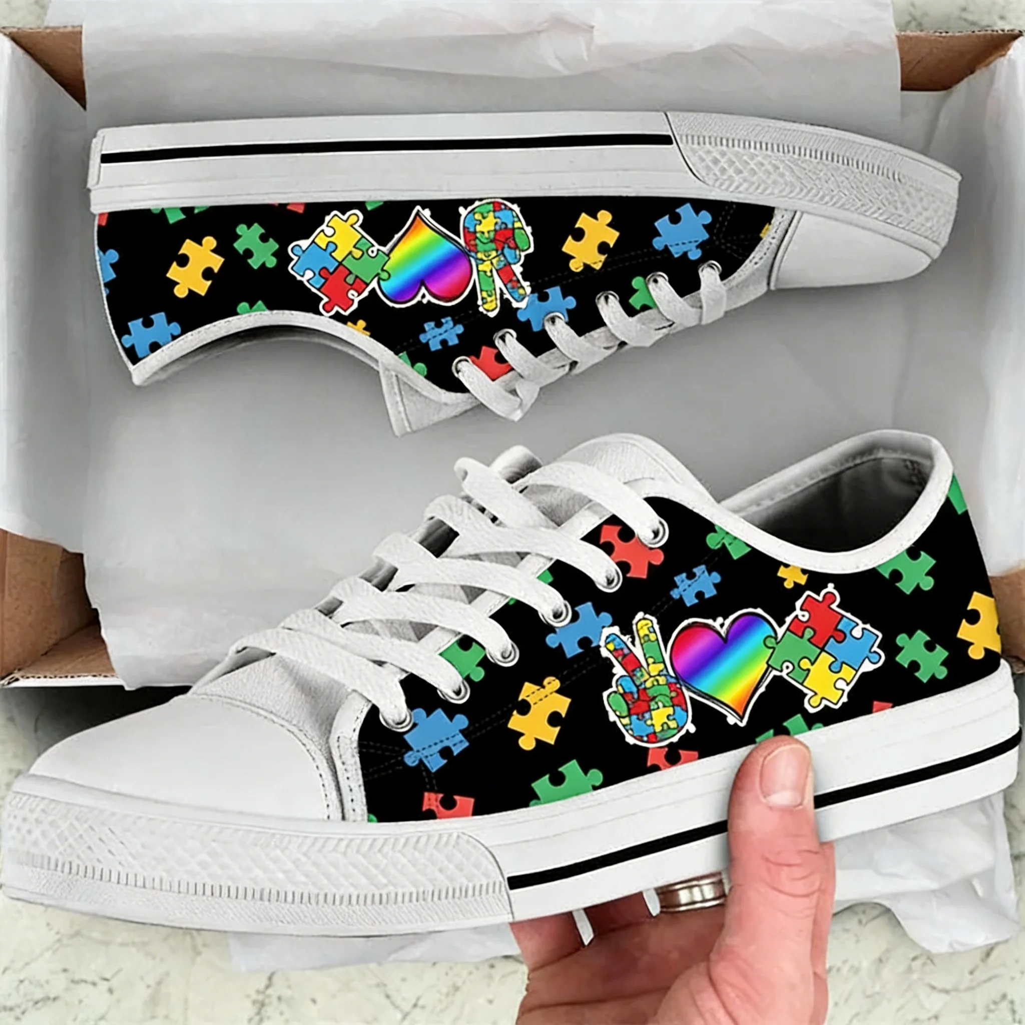 Fashion Low Top Canvas Shoes f - Women'S Fashion Tennis Shoes ulasan dan harga