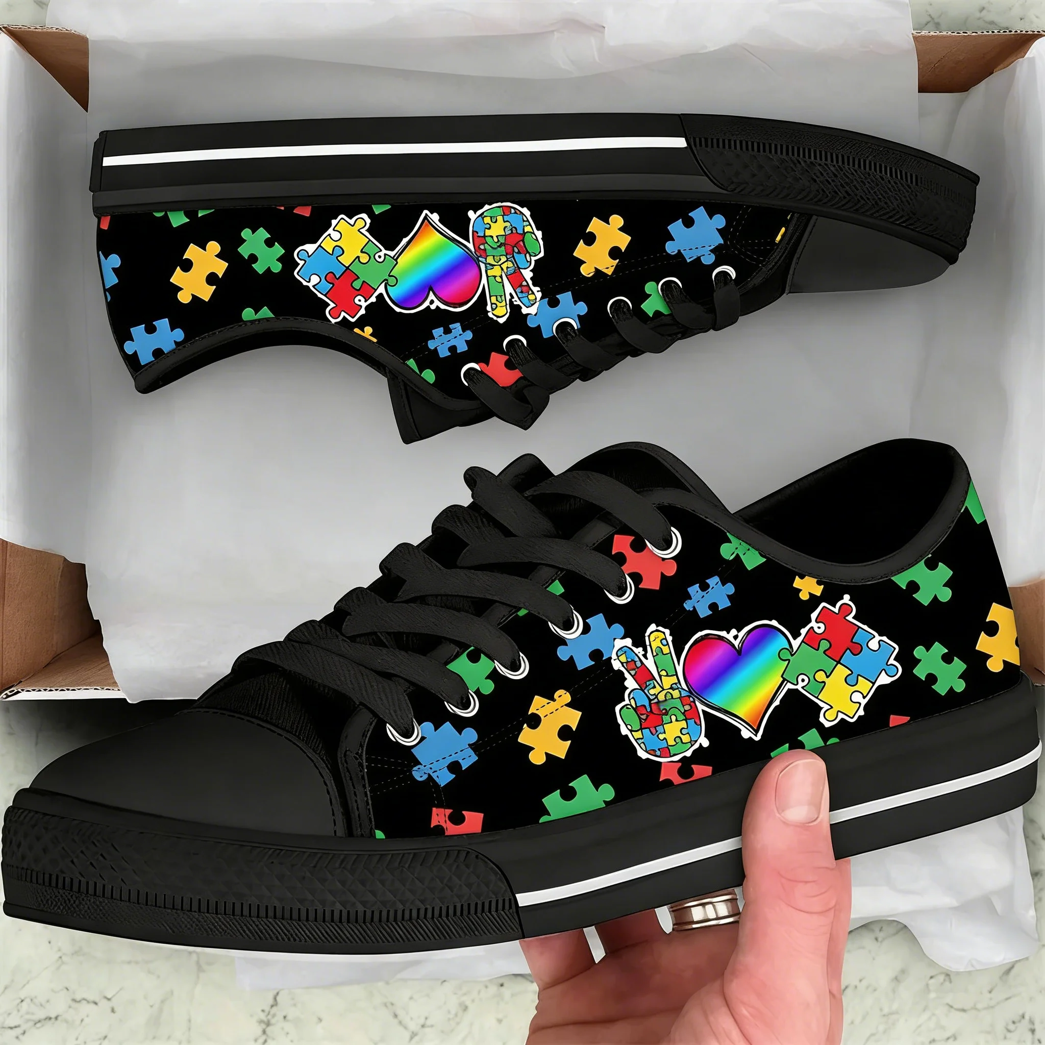 Fashion Low Top Canvas Shoes f - Women'S Fashion Tennis Shoes ulasan dan harga