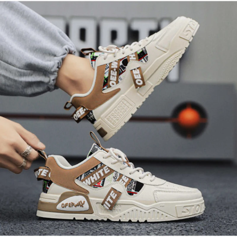 Casual Fashion Leather Sneaker - Women'S Fashion Tennis Shoes ulasan dan harga