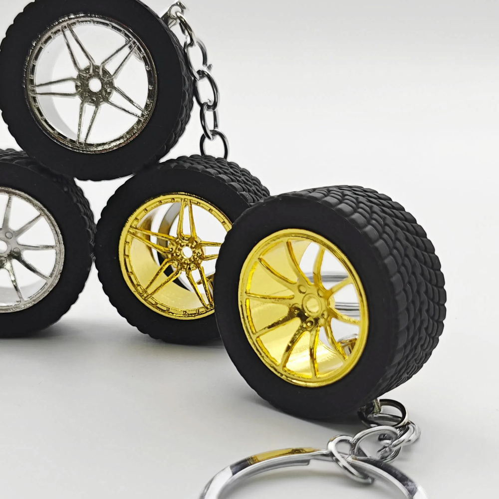 Auto Parts Mini Rims Keychain  - Women Fashion Hub ulasan dan harga