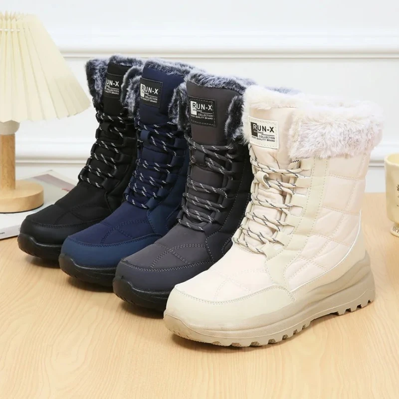 Winter Plush Warm Women Snow B - Women'S Fashion Hiking Boots ulasan dan harga
