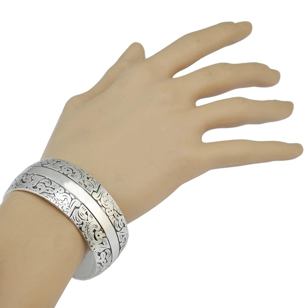 Vintage Tibet Silvery Cuff Bra - Women Fashion Pakistan ulasan dan harga