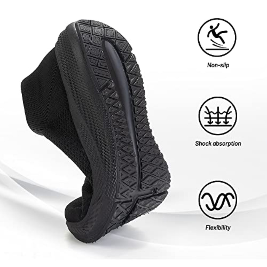 SHULOOK Womens Slip on Walking - Women'S Fashion Tennis Shoes ulasan dan harga