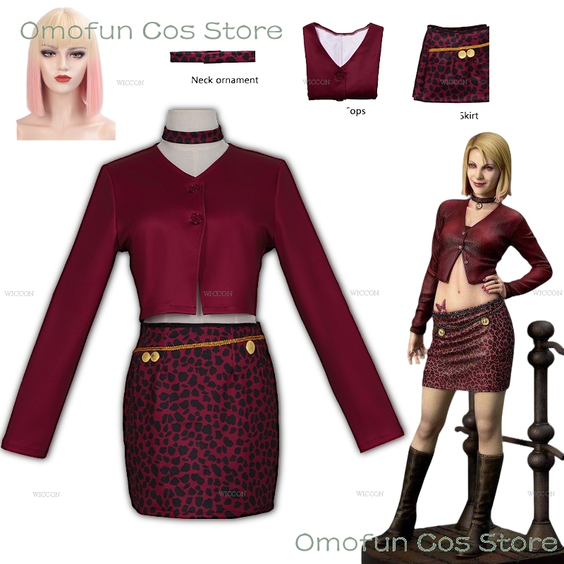 Maria Cosplay Red Uniforms Sil - Women Fashion Reddit ulasan dan harga