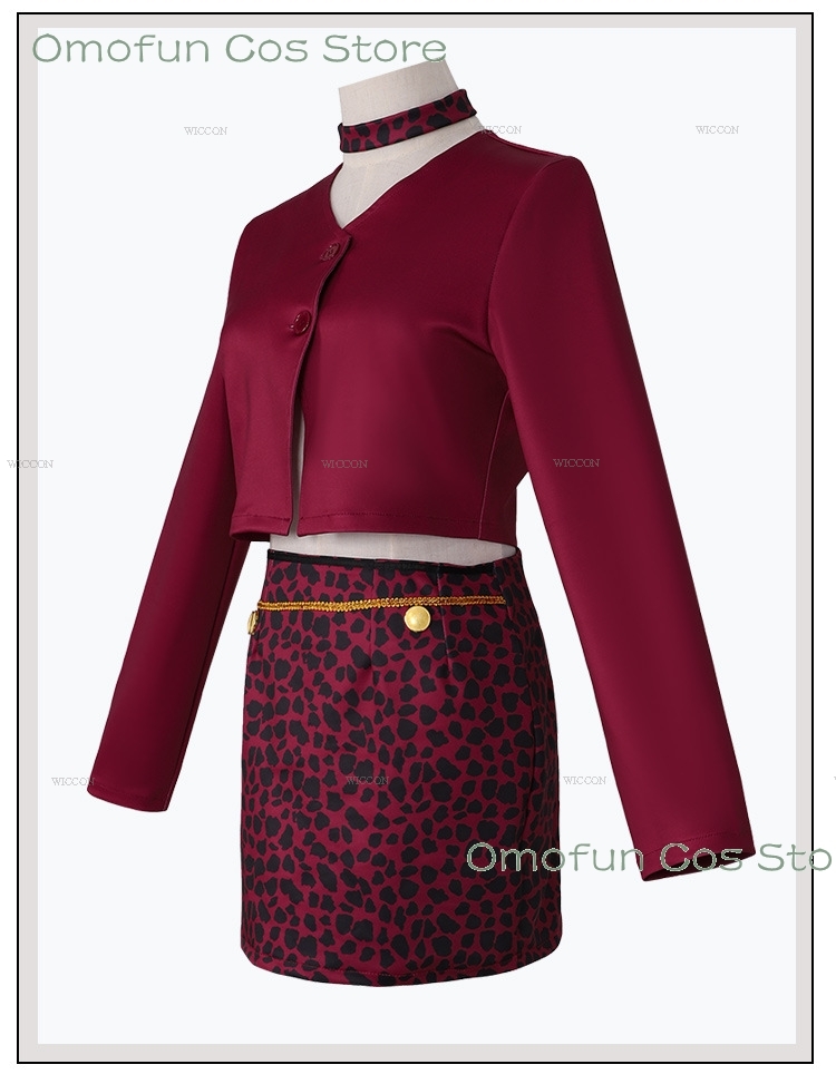 Maria Cosplay Red Uniforms Sil - Women Fashion Reddit ulasan dan harga