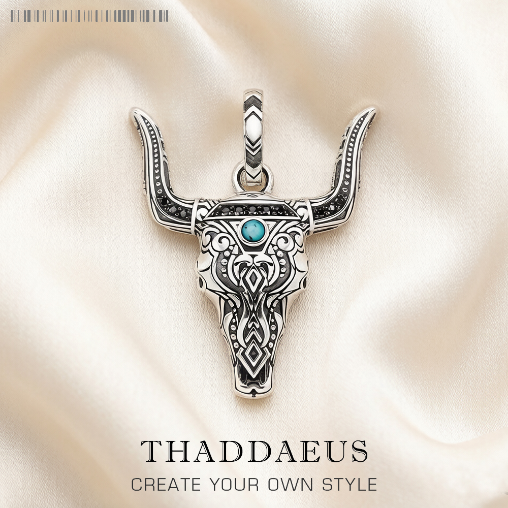 Pendant Bull Head Summer Fashi - Women'S Fashion Wild West ulasan dan harga