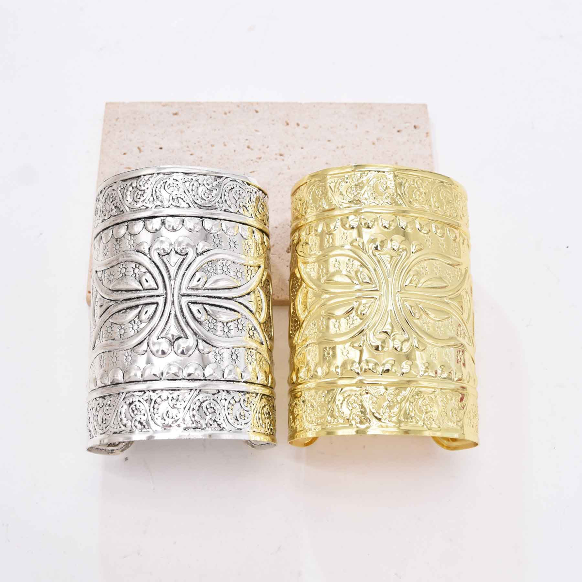 Vintage Alloy Carved Flower Cu - Women Fashion Pakistan ulasan dan harga