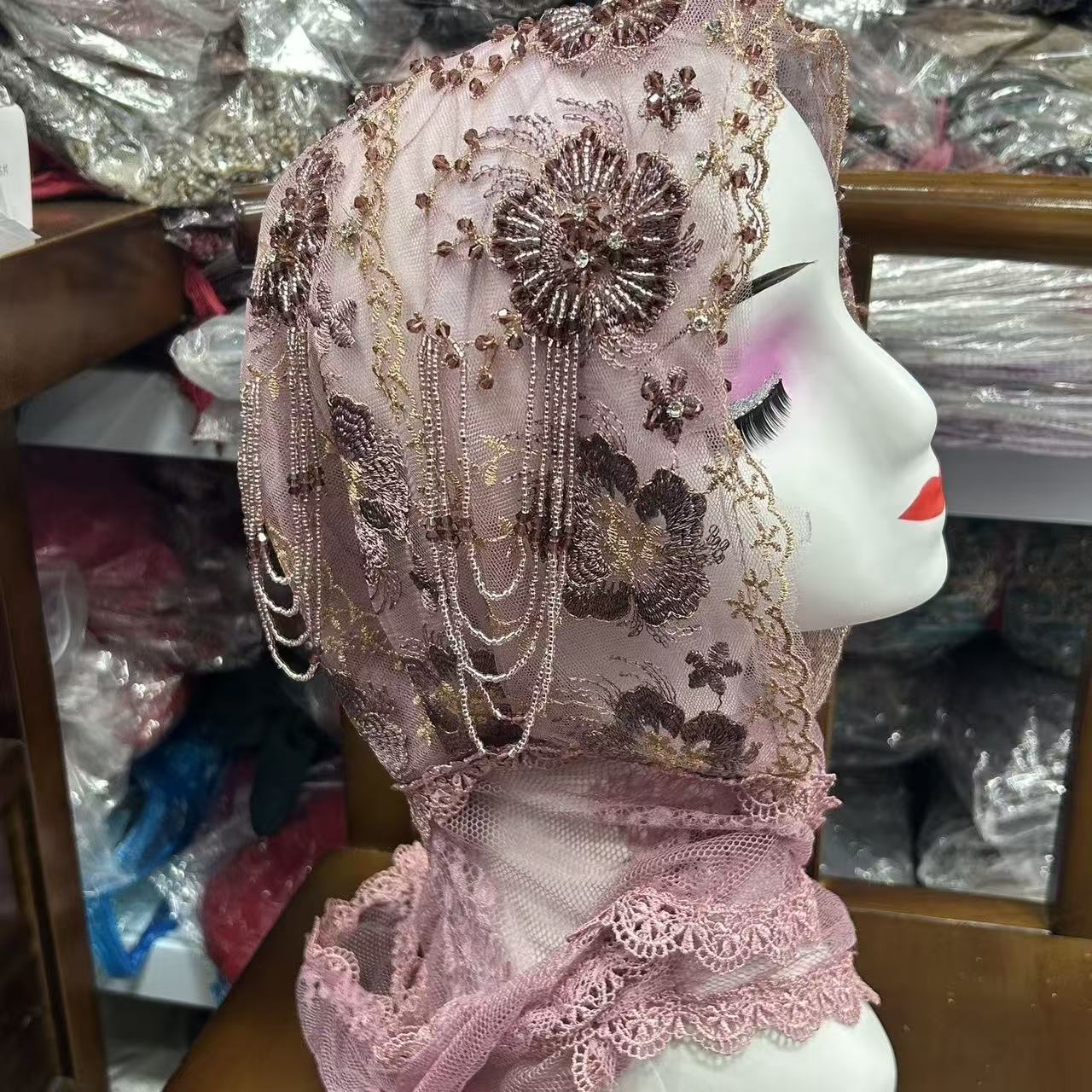 Hijab Muslim Women Shawl Lace  - Women Fashion Malaysia ulasan dan harga