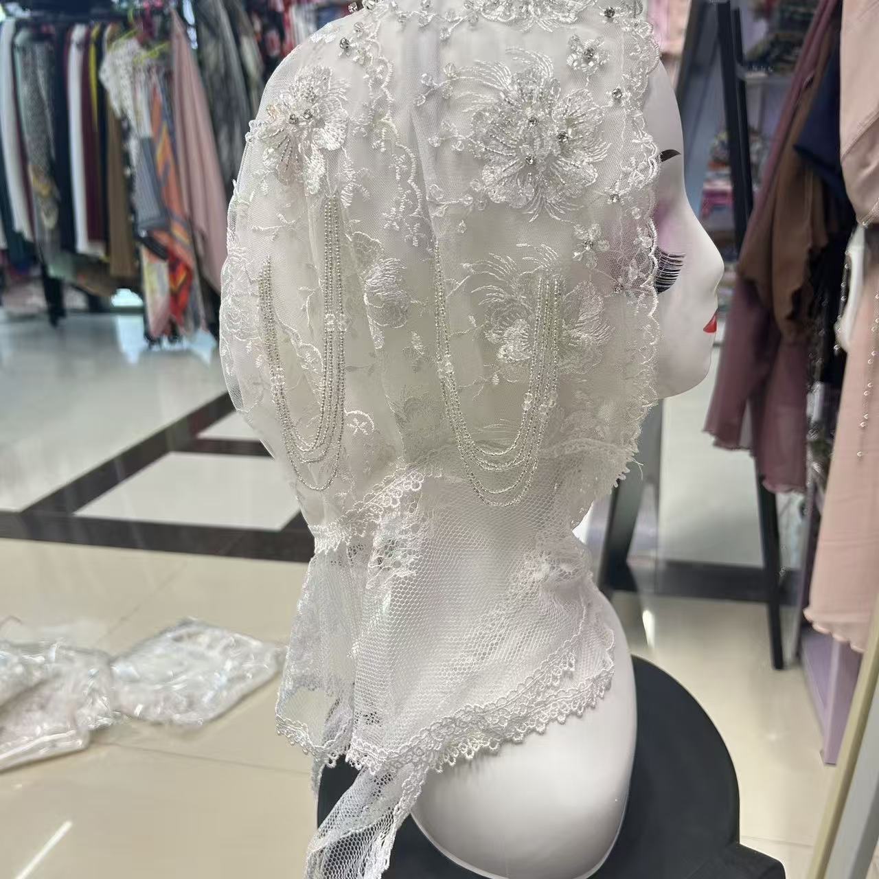 Hijab Muslim Women Shawl Lace  - Women Fashion Malaysia ulasan dan harga