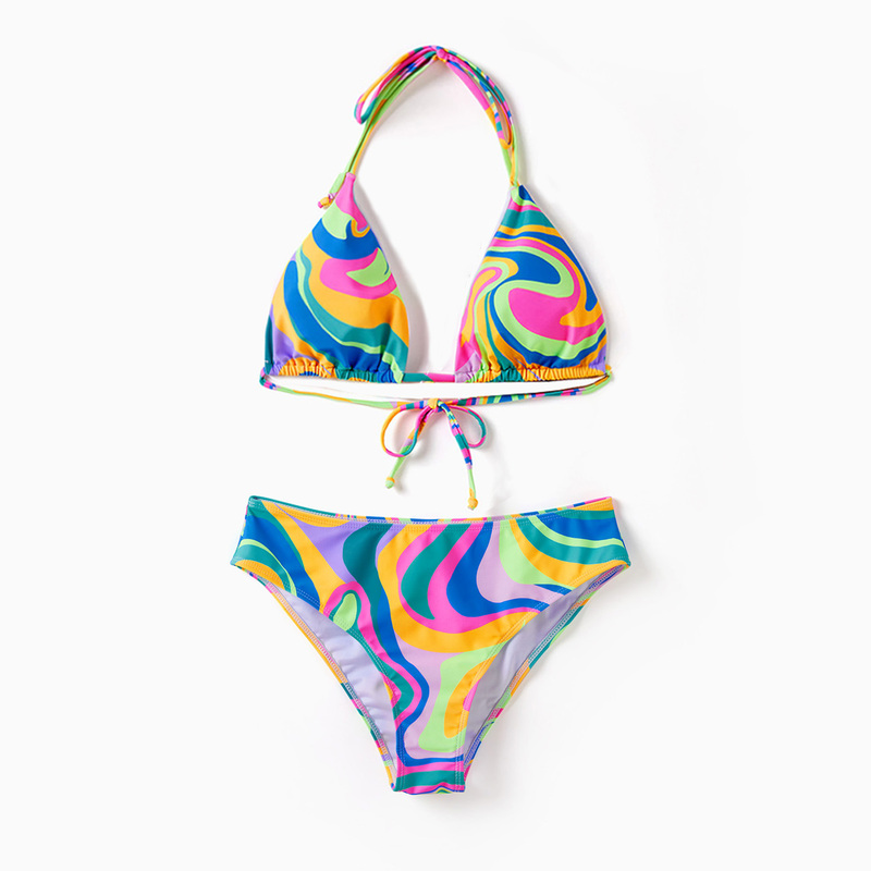 Family Matching Colorful Tie-D - Tie Dye Two Piece ulasan dan harga