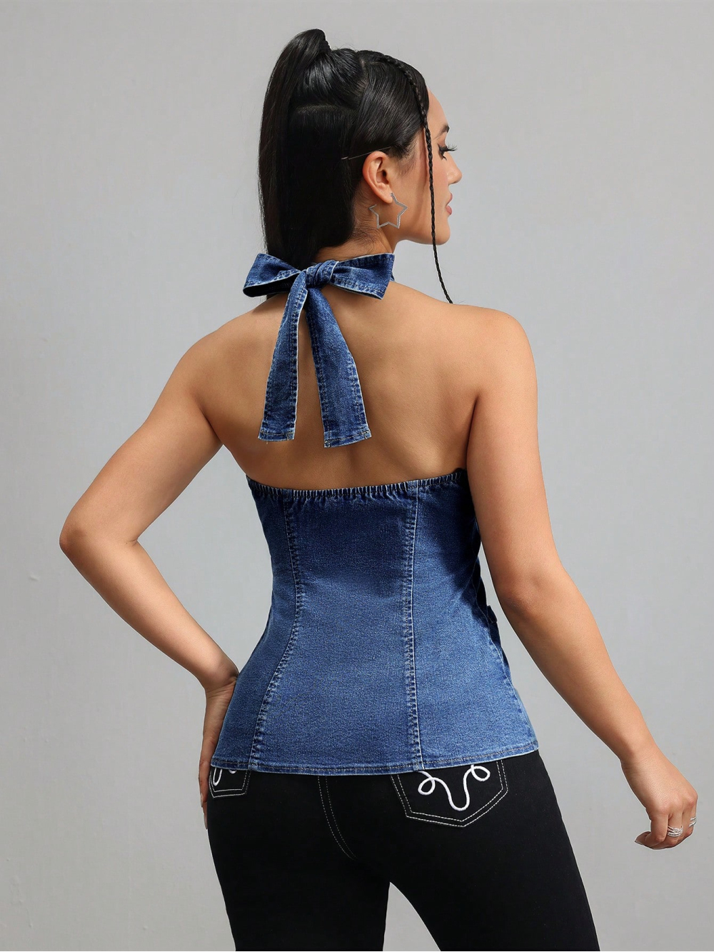 2026 new neck hanging sleevele - Women Fashion Vest ulasan dan harga