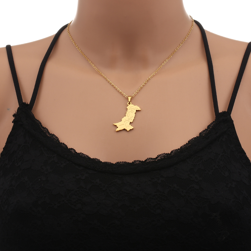 Pakistan Map With City Pendant - Women Fashion Pakistan ulasan dan harga