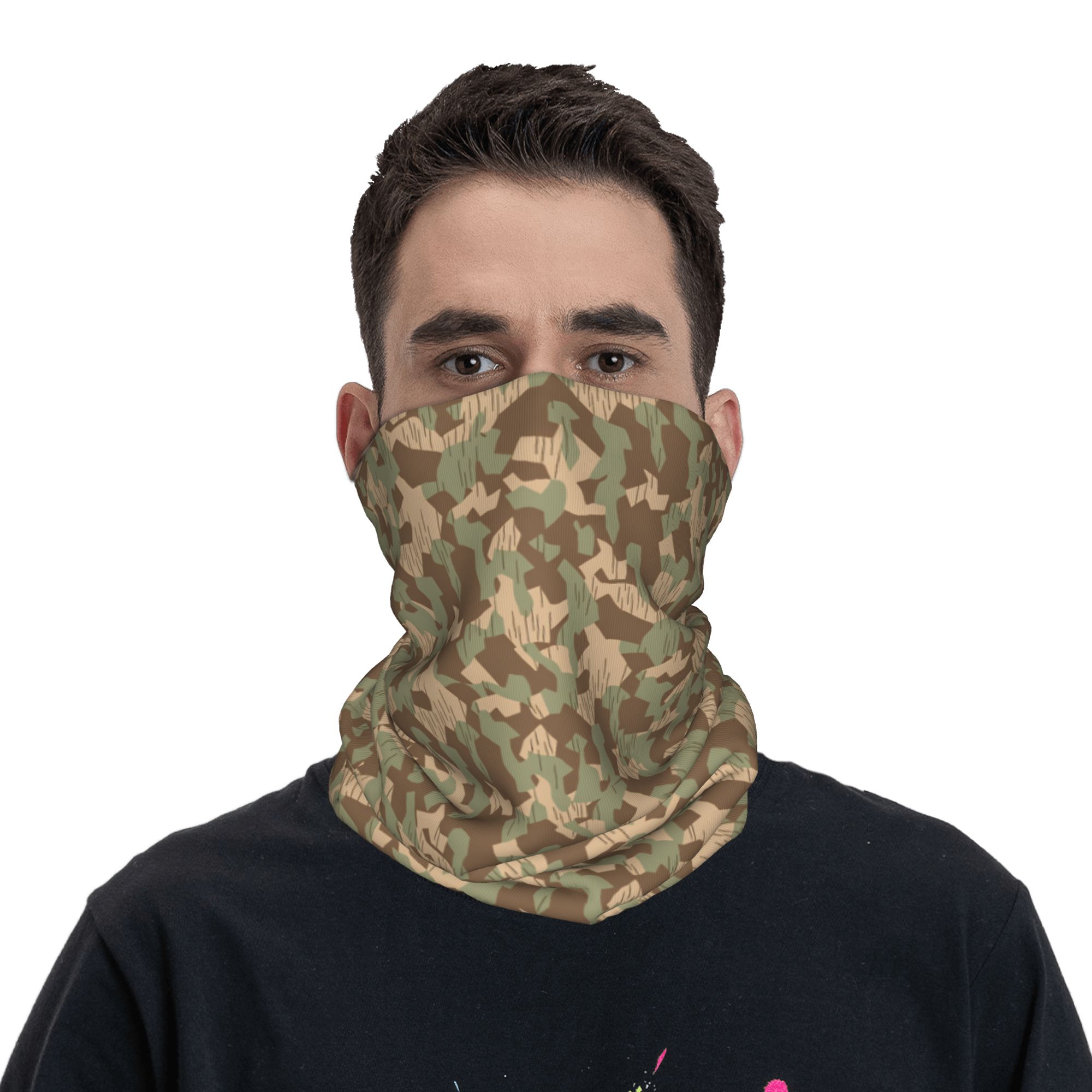 WW2 German Camos Bandana Neck  - Women'S Fashion Ww2 ulasan dan harga