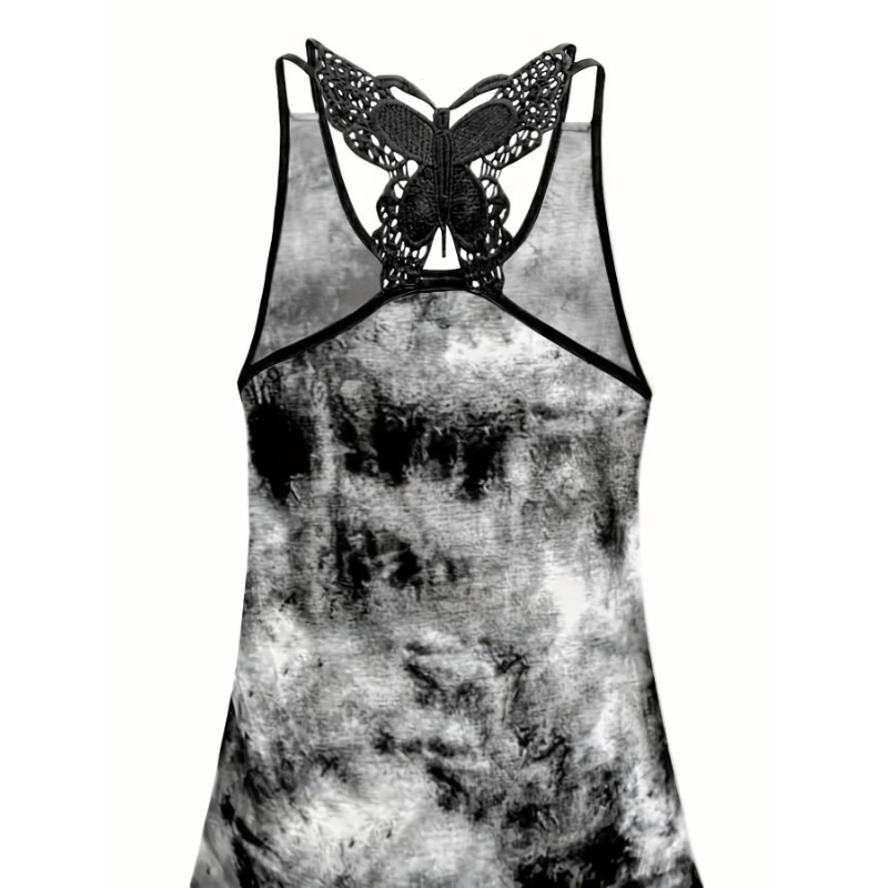 Plus Size 1XL-5XL Print Tank T - Women Fashion Vest ulasan dan harga