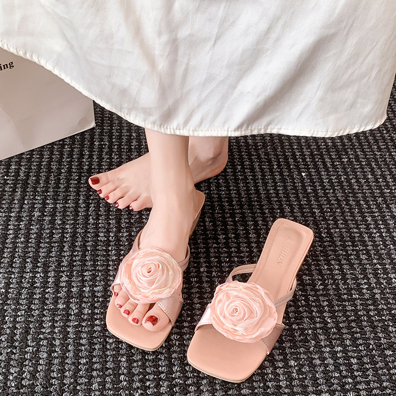 Flower Women High Heels Sandal - Women'S Fashion Trends Summer 2025 ulasan dan harga