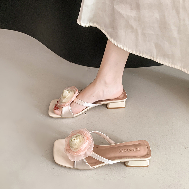 Flower Women High Heels Sandal - Women'S Fashion Trends Summer 2025 ulasan dan harga