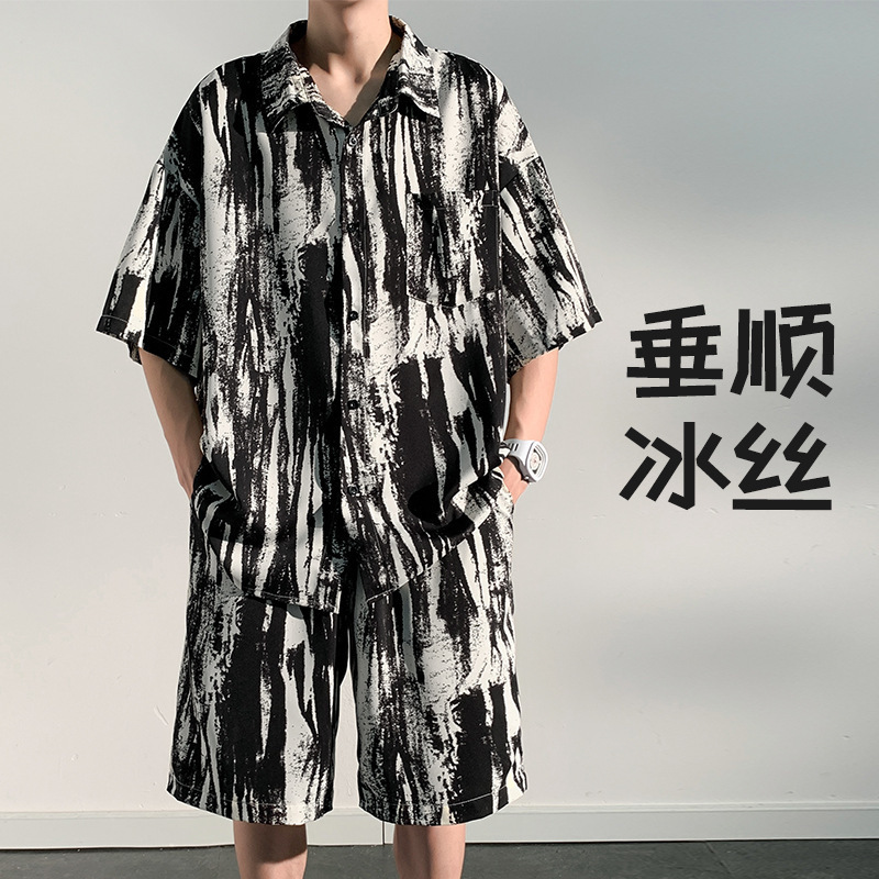 Fashion Youthful tie-dye water - Tie Dye Two Piece ulasan dan harga
