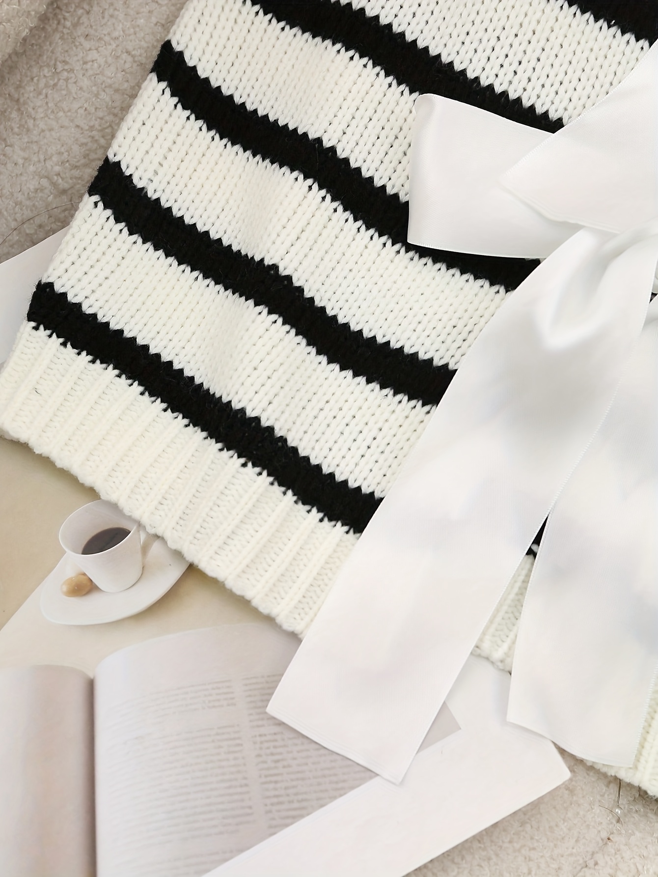 Women's plus size knitted vest - Women Fashion Vest ulasan dan harga