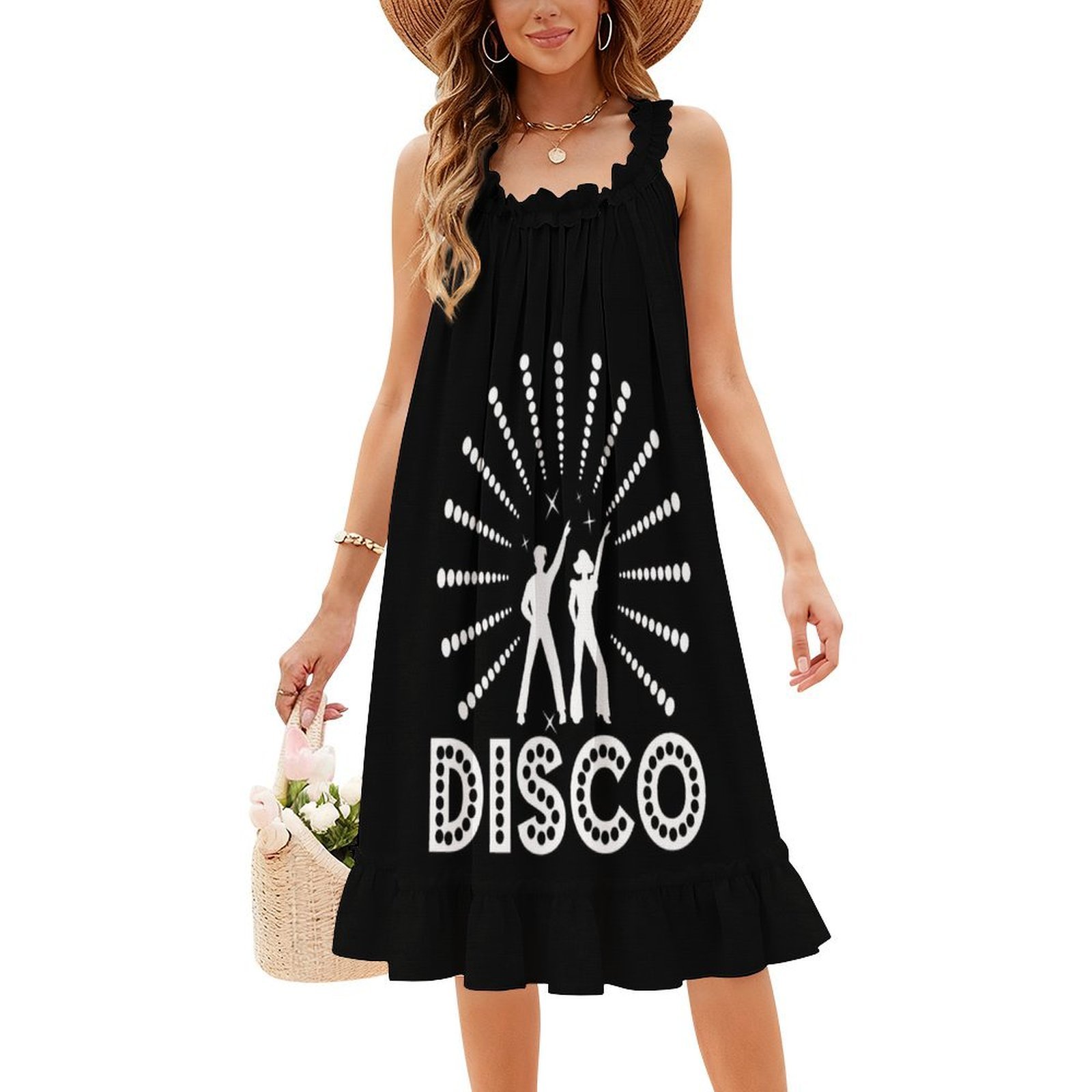 White And Black 70S Disco Part - Women'S Fashion In The 70S ulasan dan harga